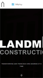 Mobile Screenshot of landmarkconstructionsf.com